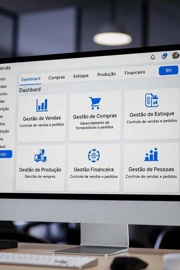 ERP sob medida para pequenas e médias empresas com migração de legados